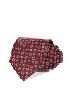 【送料無料】 カナーリ メンズ ネクタイ アクセサリー Silk Classic Floral Diamond Tie Red