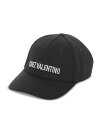 【送料無料】 ヴァレンティノ メンズ 帽子 アクセサリー Chez Valentino Baseball Cap Nero/Avorio