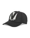 【送料無料】 ヴァレンティノ メンズ 帽子 アクセサリー Chez Valentino Baseball Cap NERO/AVORIO