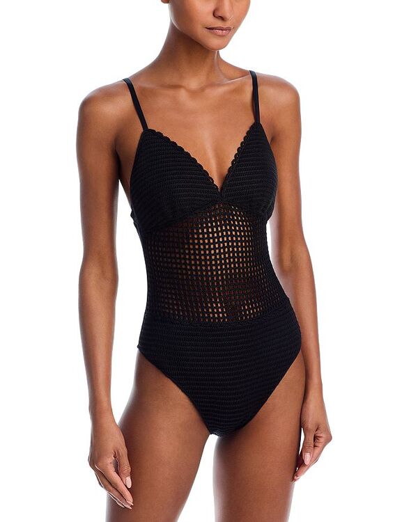 【送料無料】 コビーハルペリン レディース 上下セット 水着 Everleigh One Piece Swimsuit Black