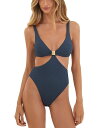 【送料無料】 ヴィックス レディース 上下セット 水着 Firenze Becky Mayra Cut Out One Piece Swimsuit Blue