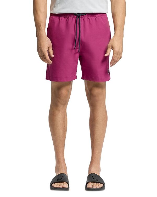 【送料無料】 サイコバニー メンズ ハーフパンツ・ショーツ 水着 Palmview Hydrochromic 5.75" Swim Trunks Pink