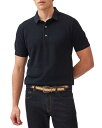 【送料無料】 ロッドアンドグン メンズ ポロシャツ トップス Masons Regular Fit Flat Knit Polo Shirt Midnight