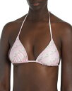 【送料無料】 ヴェルサーチ レディース トップのみ 水着 Vita Triangle Bikini Top Pastel Pink + Milk