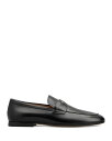 【送料無料】 トッズ メンズ スリッポン・ローファー シューズ Men's Leather Loafers Black