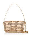 【送料無料】 セルフ・ポートレイト レディース ショルダーバッグ バッグ Embellished Baguette Shoulder Bag Yellow