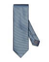 【送料無料】 エトン メンズ ネクタイ アクセサリー Geometric Silk Tie Blue