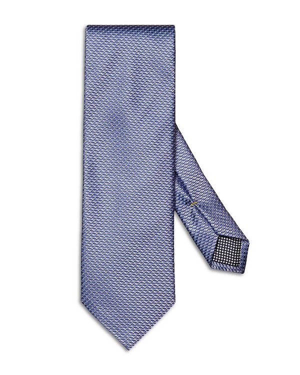 【送料無料】 エトン メンズ ネクタイ アクセサリー Geometric Silk Tie Purple