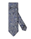【送料無料】 エトン メンズ ネクタイ アクセサリー Paisley Silk Tie Navy