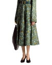 【送料無料】 アルチュザラ レディース スカート ボトムス Varda Silk Midi Skirt Monstera Marbled