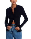 【送料無料】 エーエルシー レディース カーディガン アウター Fisher Textured Cardigan Black