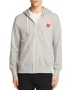 【送料無料】 コム・デ・ギャルソン メンズ パーカー・スウェット アウター Comme Des Garcons PLAY Zip Hoodie Sweatshirt Gray(4)