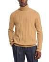【送料無料】 ボス メンズ ニット・セーター アウター Wool & Cashmere Cable Knit Turtleneck Sweater Medium...