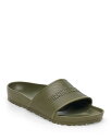 【送料無料】 ビルケンシュトック メンズ サンダル シューズ Men's Barbados Slide Sandals Green(4)