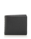 【送料無料】 ヴァレンティノ メンズ 財布 アクセサリー Leather Bifold Wallet Black