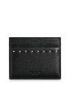 【送料無料】 ヴァレンティノ メンズ 財布 アクセサリー Leather Card Case Black