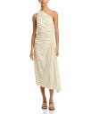 【送料無料】 エーエルシー レディース ワンピース トップス Carolyn Dress Canary Stripe