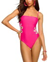【送料無料】 レイミー ブルック レディース 上下セット 水着 Luca Cutout One Piece Swimsuit Perfect Pink