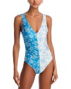 【送料無料】 ソリッド アンド ストライプ レディース 上下セット 水着 The Lucia One Piece Swimsuit Classic Toile