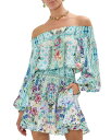 【送料無料】 キャミラ レディース ワンピース トップス Silk Swim Cover-Up Dress Sunrise In Sintra
