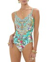 【送料無料】 キャミラ レディース 上下セット 水着 Underwire One Piece Swimsuit Gardens Of Queluz