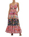 【送料無料】 キャミラ レディース ワンピース トップス Tiered Mixed Print Dress FOLK FABULOUS
