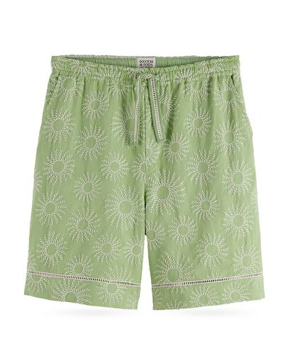 【送料無料】 スコッチアンドソーダ メンズ ハーフパンツ・ショーツ ボトムス Embroidered 7.87" Bermuda Shorts Pistachio 【送料無料】 スコッチアンドソーダ メンズ ハーフパンツ・ショーツ ボトムス Embroidered 7.87" Bermuda Shorts Pistachio