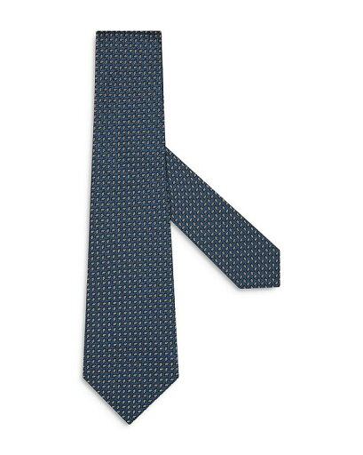 【送料無料】 ゼニア メンズ ネクタイ アクセサリー Silk Tie Teal Blue 【送料無料】 ゼニア メンズ ネクタイ アクセサリー Silk Tie Teal Blue