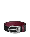 【送料無料】 モンブラン メンズ ベルト アクセサリー Men's Reversible Leather Belt Black