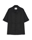 【送料無料】 ジル・サンダー メンズ シャツ トップス Solid Camp Shirt Black