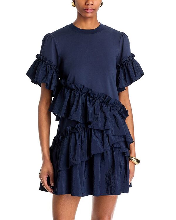 【送料無料】 サンク ア セプト レディース ワンピース トップス Kendria Dress Navy