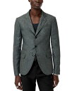 【送料無料】 ジョンバルベイトス メンズ ジャケット・ブルゾン アウター Rind Slim Fit Linen Jacket Fog