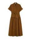 【送料無料】 マックスマーラ レディース シャツ トップス Agoraio Shirt Dress Tobacco