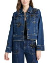 【送料無料】 サンク ア セプト レディース ジャケット・ブルゾン アウター Embellished Riviera Denim Jacket Oceane