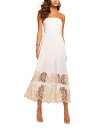 【送料無料】 レイミー ブルック レディース ワンピース トップス Milani Lace Hem Dress Ivory