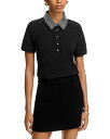 【送料無料】 サンク ア セプト レディース ポロシャツ トップス Rupi Polo Top Black