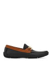 【送料無料】 フェラガモ メンズ スリッポン・ローファー シューズ Men's Gancini Leather Loafers Nero