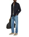 【送料無料】 ゼニア メンズ ジャケット・ブルゾン アウター Motorin Field Jacket Navy Blue