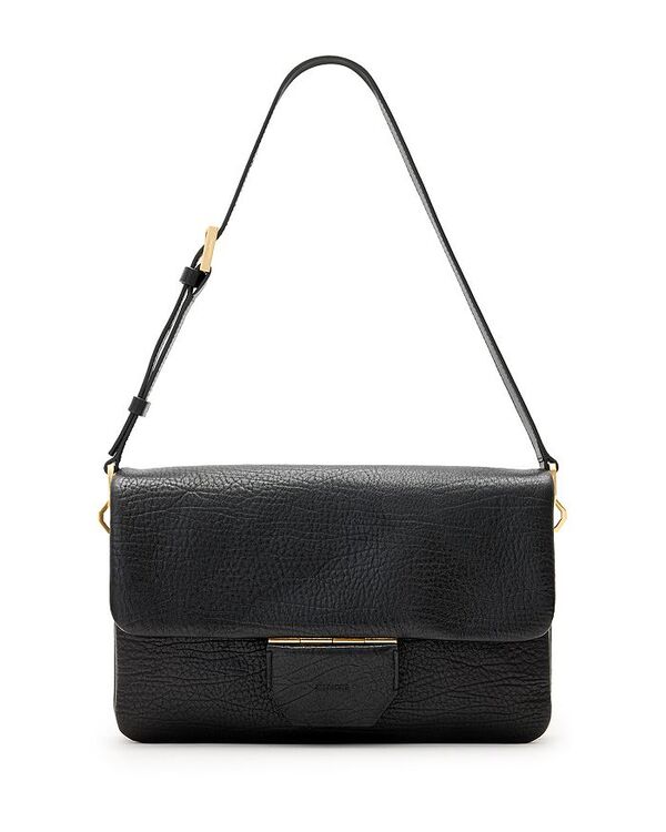 【送料無料】 オールセインツ レディース ショルダーバッグ バッグ Ondine Medium Shoulder Bag Black