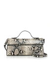 【送料無料】 アクア レディース ショルダーバッグ バッグ East West Medium Snake Embossed Faux Leather Crossbody Bag - Exclusive Snake