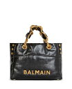 【送料無料】 バルマン レディース トートバッグ バッグ Women's 1945 Soft Tote Bag in Crackled Calfskin Bla...