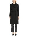 【送料無料】 マックスマーラ レディース コート アウター Pauline Wool Mid Length Coat Black