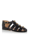 【送料無料】 ヴァレンティノ レディース サンダル シューズ Women's VLogo Embellished Strappy Sandals Black