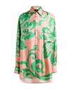 【送料無料】 エトロ レディース シャツ トップス Silk Shirt Print On Pink