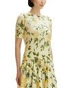 【送料無料】 オスカー デ ラ レンタ レディース ニット・セーター アウター English Rose Short Sleeve Sweater Soft Y...