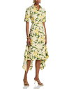 【送料無料】 オスカー デ ラ レンタ レディース ワンピース トップス Short Sleeve Button Front English Rose Dres...