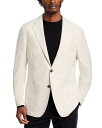 【送料無料】 イレブンティ メンズ ジャケット・ブルゾン アウター Cotton Linen Blend Regular Fit Jersey Soft Jac...