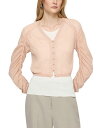 【送料無料】 ラファイエットワンフォーエイト レディース カーディガン アウター Ruched Sleeve Cropped Cardigan Shell