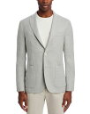 【送料無料】 ボリオリ メンズ ジャケット・ブルゾン アウター Melange Hopsack Slim Fit K. Jacket Light Grey
