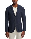 【送料無料】 ボリオリ メンズ ジャケット・ブルゾン アウター Garment Dyed Melange Hopsack Slim Fit K. Jacket ...